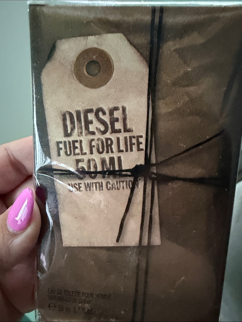 Diesel Fuel For Life 50ml Brown Box with Tag